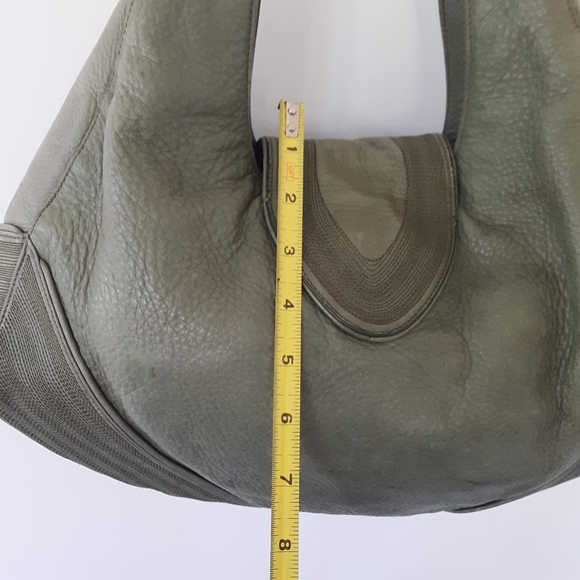 Botkier Green Italian Leather Hobo Bag Shoulder purse - Picture 11 of 12